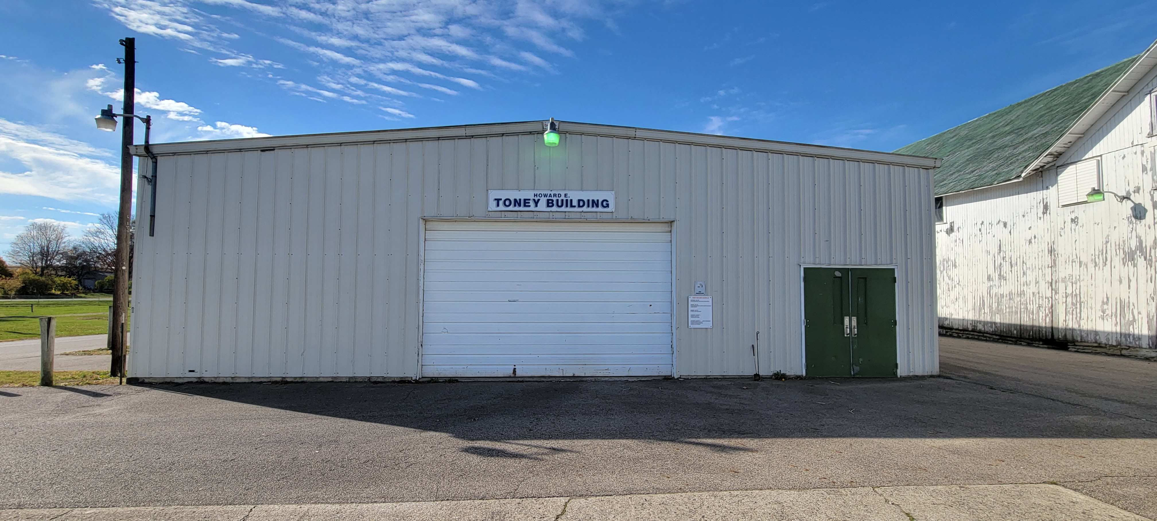 Preble County Fairgrounds Toney Building